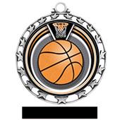 Hasty Award Basketball Eclipse Insert Medal M-4401 Hasty Award Basketball Eclipse Insert Medal M-4401