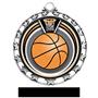 Hasty Award Basketball Eclipse Insert Medal M-4401