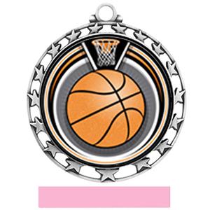 SILVER/PINK RIBBON