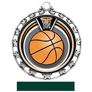 SILVER/HUNTER RIBBON