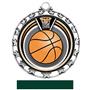 Hasty Award Basketball Eclipse Insert Medal M-4401