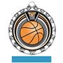 Hasty Award Basketball Eclipse Insert Medal M-4401