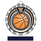 Hasty Award Basketball Eclipse Insert Medal M-4401 Hasty Award Basketball Eclipse Insert Medal M-4401