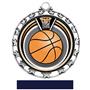 Hasty Award Basketball Eclipse Insert Medal M-4401