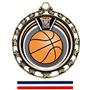 Hasty Award Basketball Eclipse Insert Medal M-4401