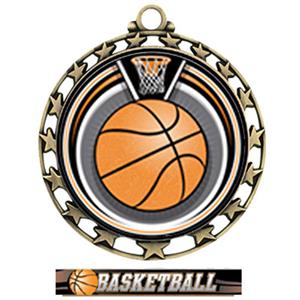 GOLD/ULTIMATE BASKETBALL RIBBON