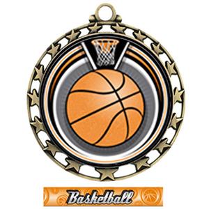 GOLD/GRAPHX BASKETBALL RIBBON