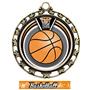 Hasty Award Basketball Eclipse Insert Medal M-4401