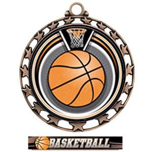 BRONZE/ULTIMATE BASKETBALL RIBBON