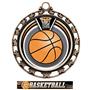 Hasty Award Basketball Eclipse Insert Medal M-4401
