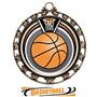 Hasty Award Basketball Eclipse Insert Medal M-4401