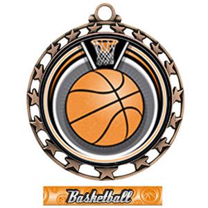 BRONZE/GRAPHX BASKETBALL RIBBON
