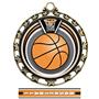 Hasty Award Basketball Eclipse Insert Medal M-4401
