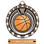 Hasty Award Basketball Eclipse Insert Medal M-4401