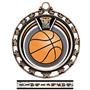 Hasty Award Basketball Eclipse Insert Medal M-4401