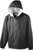 Augusta Hooded Taffeta Jacket/Flannel Lined