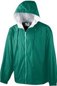 Augusta Hooded Taffeta Jacket/Flannel Lined