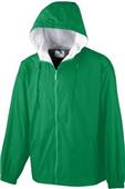 Augusta Hooded Taffeta Jacket/Flannel Lined