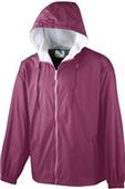 Augusta Hooded Taffeta Jacket/Flannel Lined