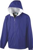 Augusta Hooded Taffeta Jacket/Flannel Lined