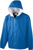 Augusta Hooded Taffeta Jacket/Flannel Lined