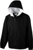 Augusta Youth Hooded Taffeta Jacket/Flannel Lined