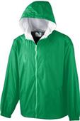 Augusta Youth Hooded Taffeta Jacket/Flannel Lined