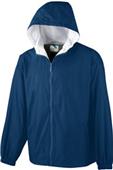 Augusta Youth Hooded Taffeta Jacket/Flannel Lined