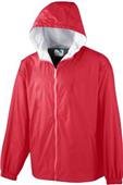 Augusta Youth Hooded Taffeta Jacket/Flannel Lined