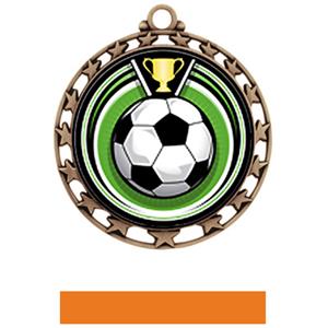 BRONZE MEDAL/ORANGE RIBBON