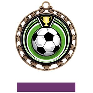 BRONZE MEDAL/PURPLE RIBBON