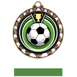BRONZE MEDAL/GREEN RIBBON