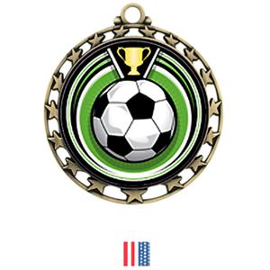 GOLD MEDAL/FLAG RIBBON