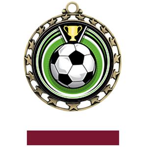 GOLD MEDAL/MAROON RIBBON