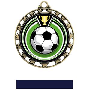 GOLD MEDAL/NAVY RIBBON