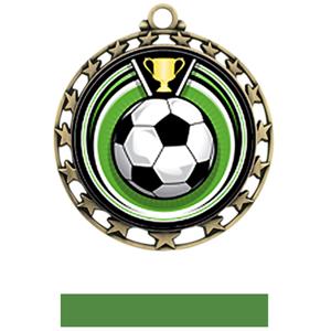 GOLD MEDAL/GREEN RIBBON