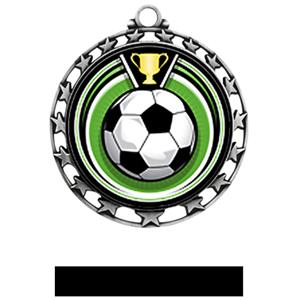 SILVER MEDAL/BLACK RIBBON
