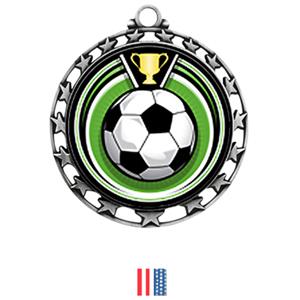 SILVER MEDAL/FLAG RIBBON