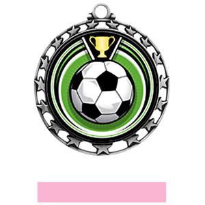 SILVER MEDAL/PINK RIBBON
