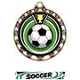 Hasty Awards Soccer Eclipse Insert Medal M-4401