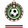 Hasty Awards Soccer Eclipse Insert Medal M-4401