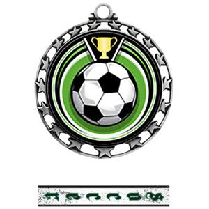 SILVER MEDAL/INTENSE RIBBON