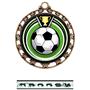 Hasty Awards Soccer Eclipse Insert Medal M-4401