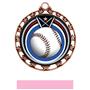 Hasty Awards Baseball Eclipse Insert Medals M-4401