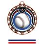 Hasty Awards Baseball Eclipse Insert Medals M-4401