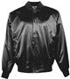 Augusta Snap Front Satin Jacket Solid Trim