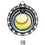 Hasty Awards Softball Eclipse Insert Medals M-4401