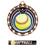 Hasty Awards Softball Eclipse Insert Medals M-4401