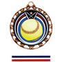 Hasty Awards Softball Eclipse Insert Medals M-4401