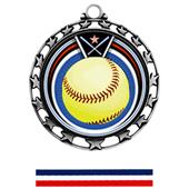 Hasty Awards Softball Eclipse Insert Medals M-4401 Hasty Awards Softball Eclipse Insert Medals M-4401